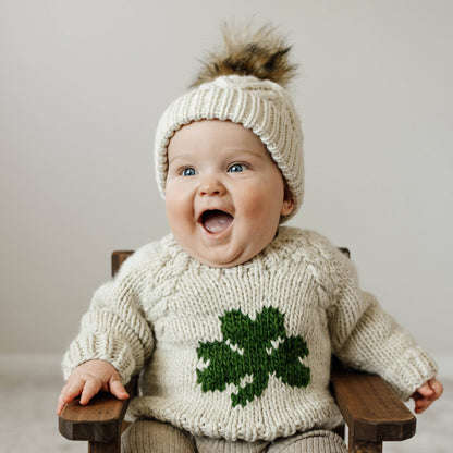 Huggalugs - Shamrock Crew Neck Sweater Baby & Toddler