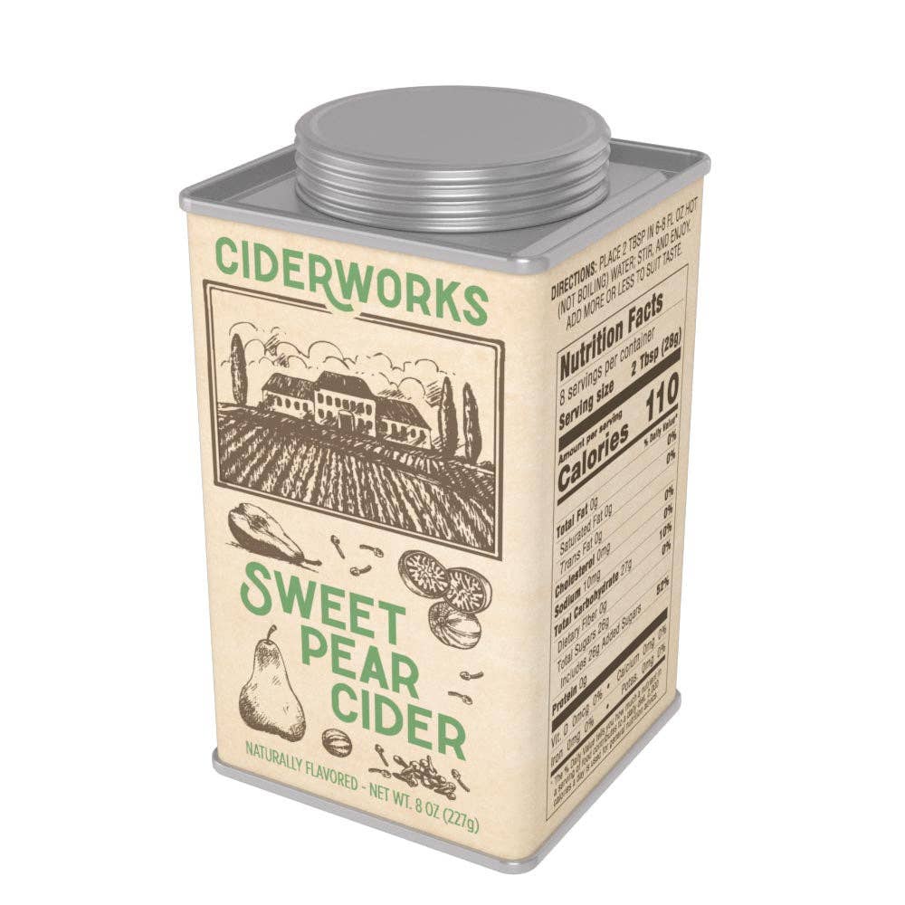 McSteven's - Ciderworks Sweet Pear Cider Mix (8oz Tins)