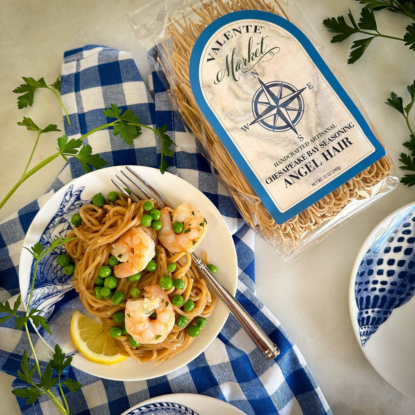 Valente Pasta - Chesapeake Bay Seasoning Angel Hair