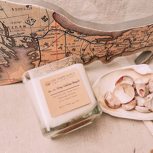 The Happy Lotus - Cape Cod Luxe Candles: No. 14 Gray Gables Beach