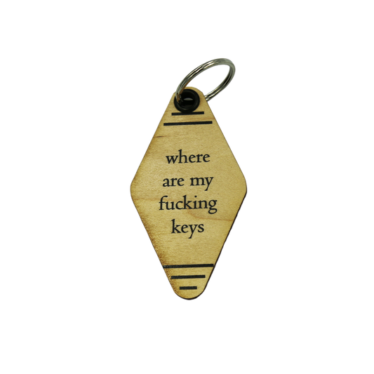 Driftless Studios - Keychain - Where are my keys