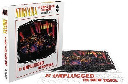AQUARIUS, GAMAGO, ICUP, & ROCK SAWS by NMR Brands - Nirvana Mtv Unplugged In New York (500 Piece Jigsaw Puzzle)