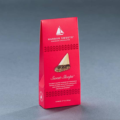 Harbor Sweets - Harbor Sweets Chocolates 12 Pcs Sweet Sloops Gable Box