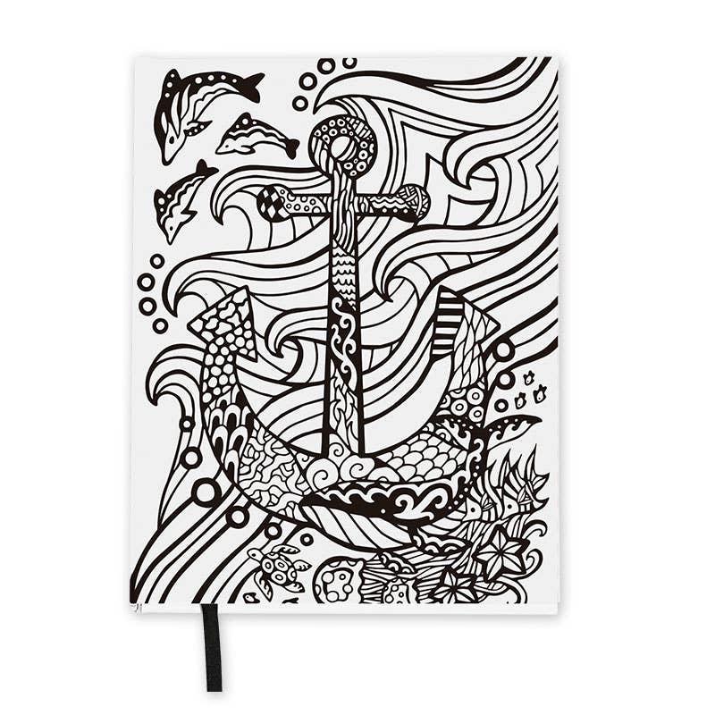 Wellspring - Coloring Journal - Ocean