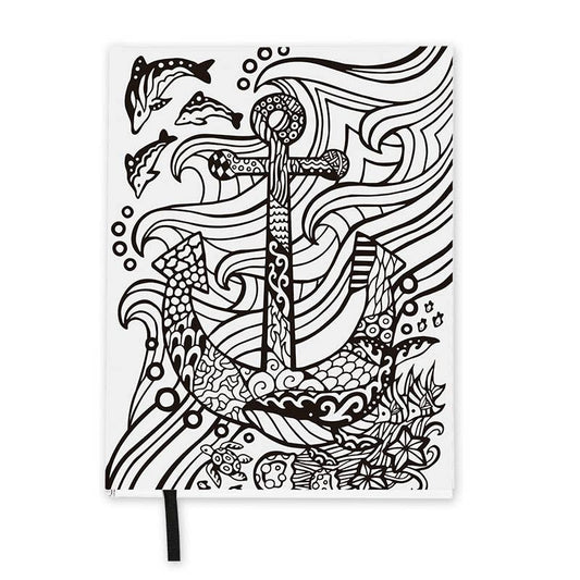 Wellspring - Coloring Journal - Ocean