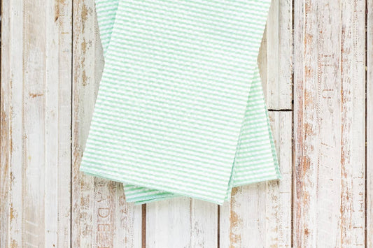 Dot and Army - Seersucker Everyday Napkins, set of four
