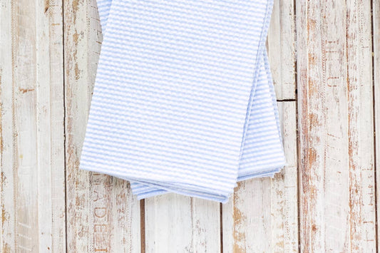 Dot and Army - Seersucker Everyday Napkins, set of four