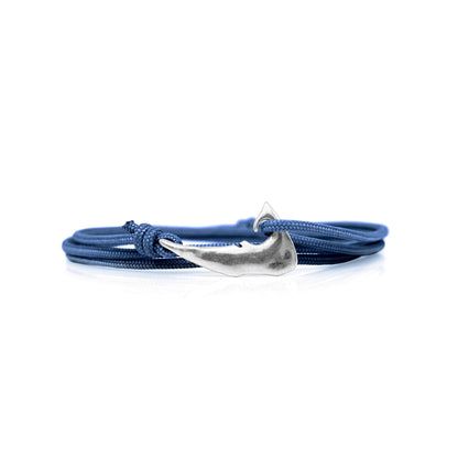 Cape Clasp - Nantucket Clasp: Silver / Blue Bay