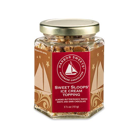 Harbor Sweets - Sweet Sloops Crunch - Ice Cream Toppings & Sauces 5 1/3 oz