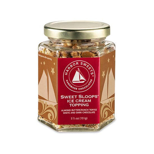 Harbor Sweets - Sweet Sloops Crunch - Ice Cream Toppings & Sauces 5 1/3 oz