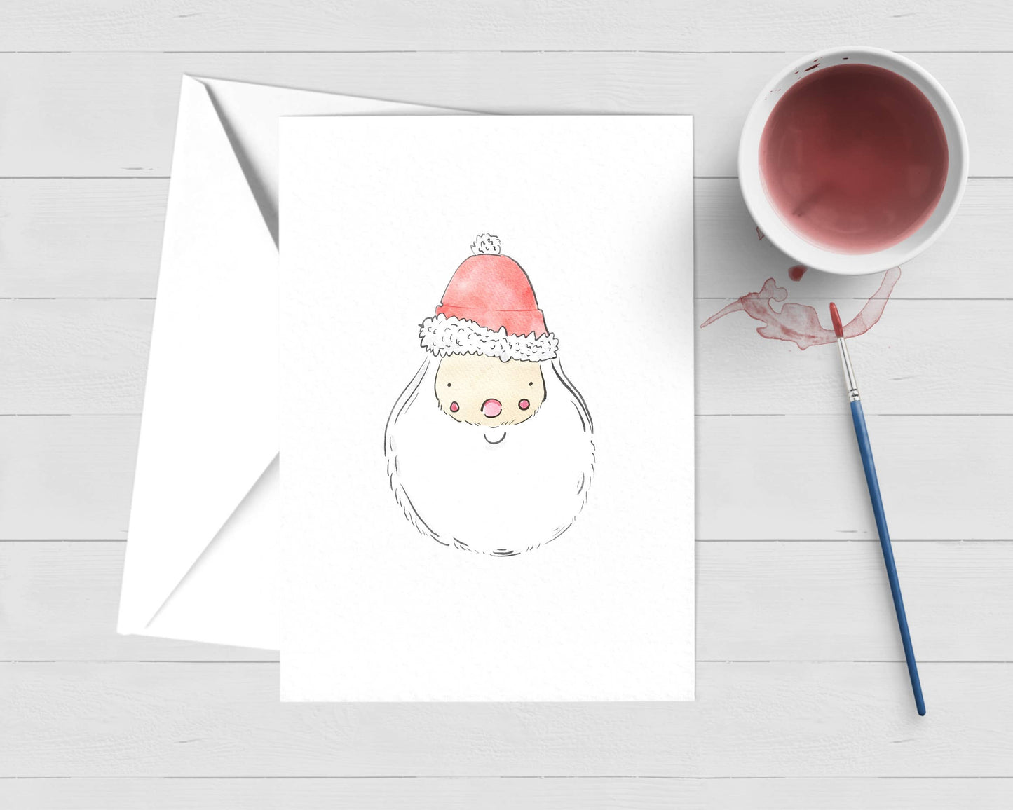 WonderfullyWrittenCo - Santa Claus is Coming To Town Boxed Christmas Card Set
