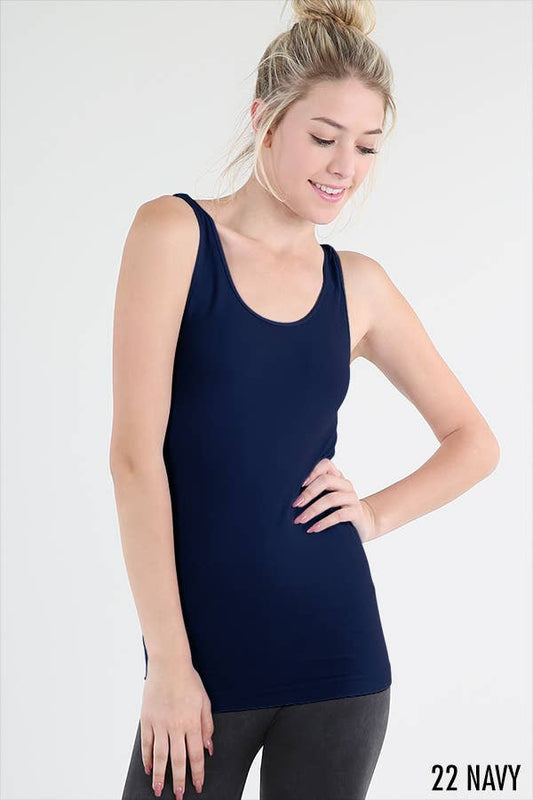 NIKIBIKI - NS5178 -  Plain Jersey Tank Top