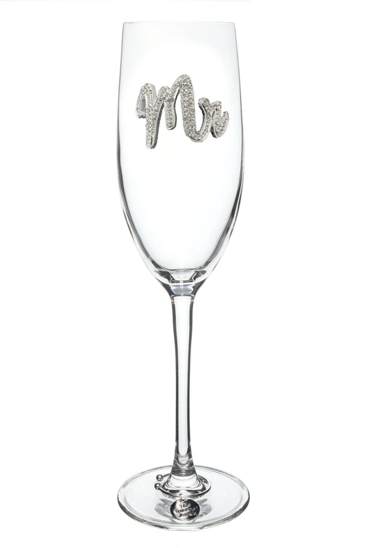 The Queens' Jewels® - Mr Jeweled Stemmed Champagne Flute