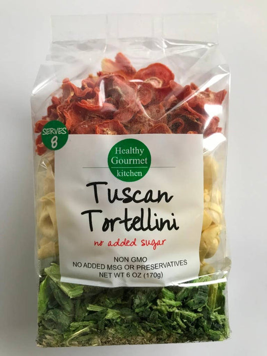 Healthy Gourmet Kitchen - Tuscan Tortellini Soup