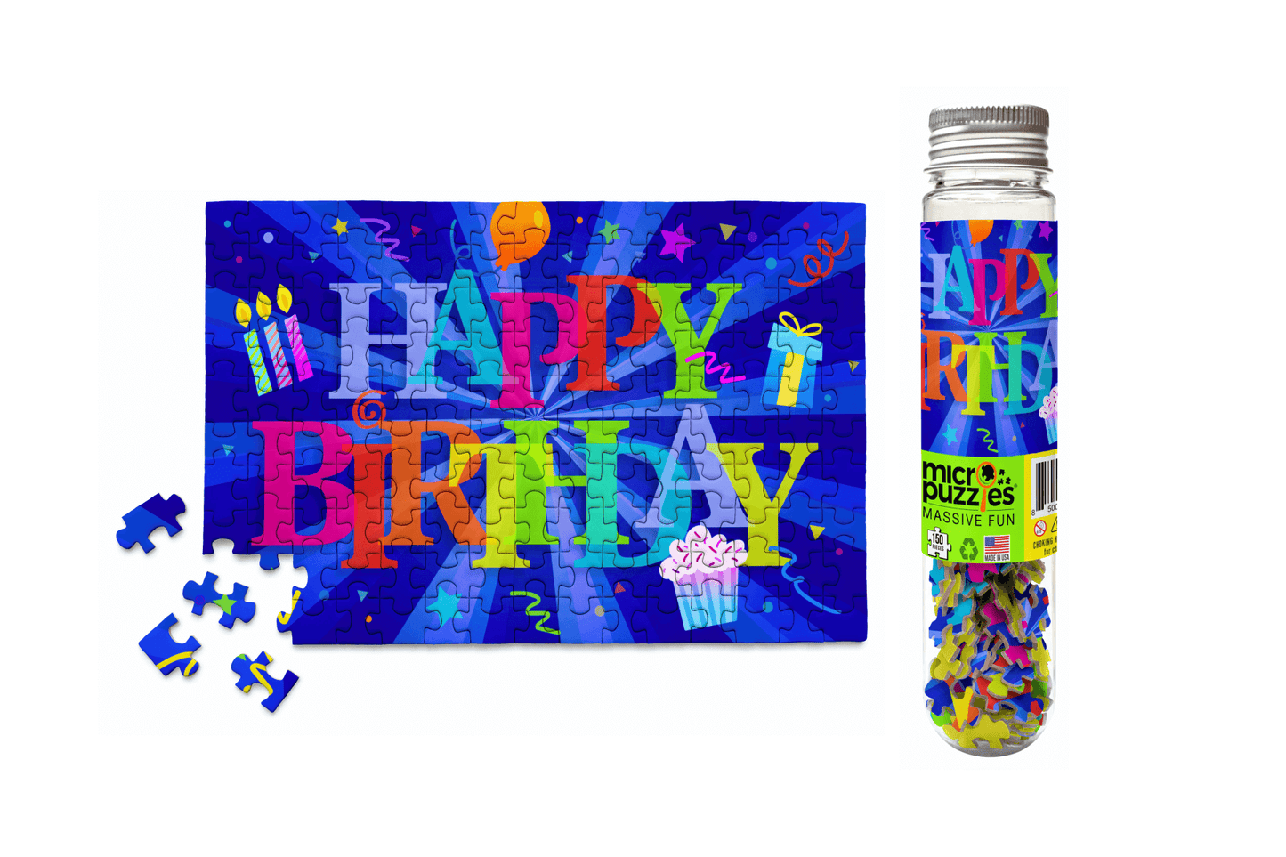 Micro Puzzles - Happy Birthday Blast - Mini Jigsaw Puzzle