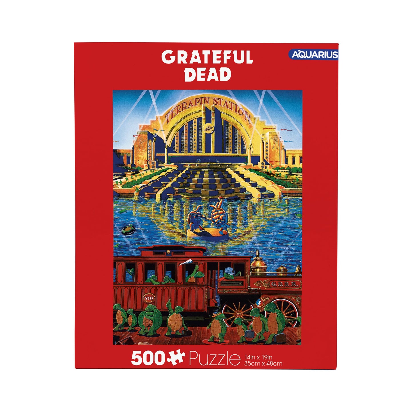 AQUARIUS, GAMAGO, ICUP, & ROCK SAWS by NMR Brands - Grateful Dead 500 Piece Jigsaw Puzzle