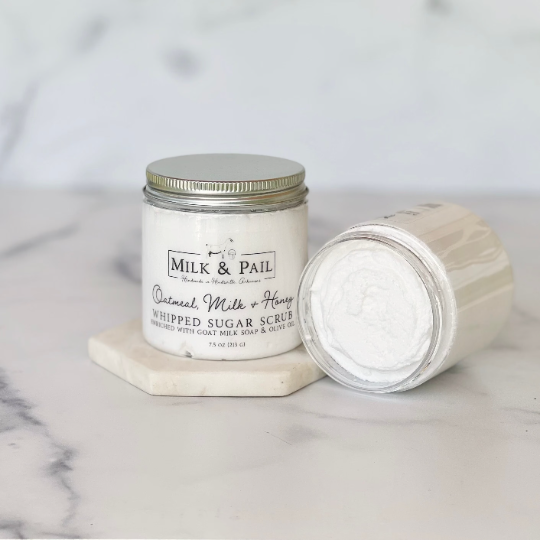 Milk & Pail - Oatmeal, Milk & Honey Whipped Sugar Scrub