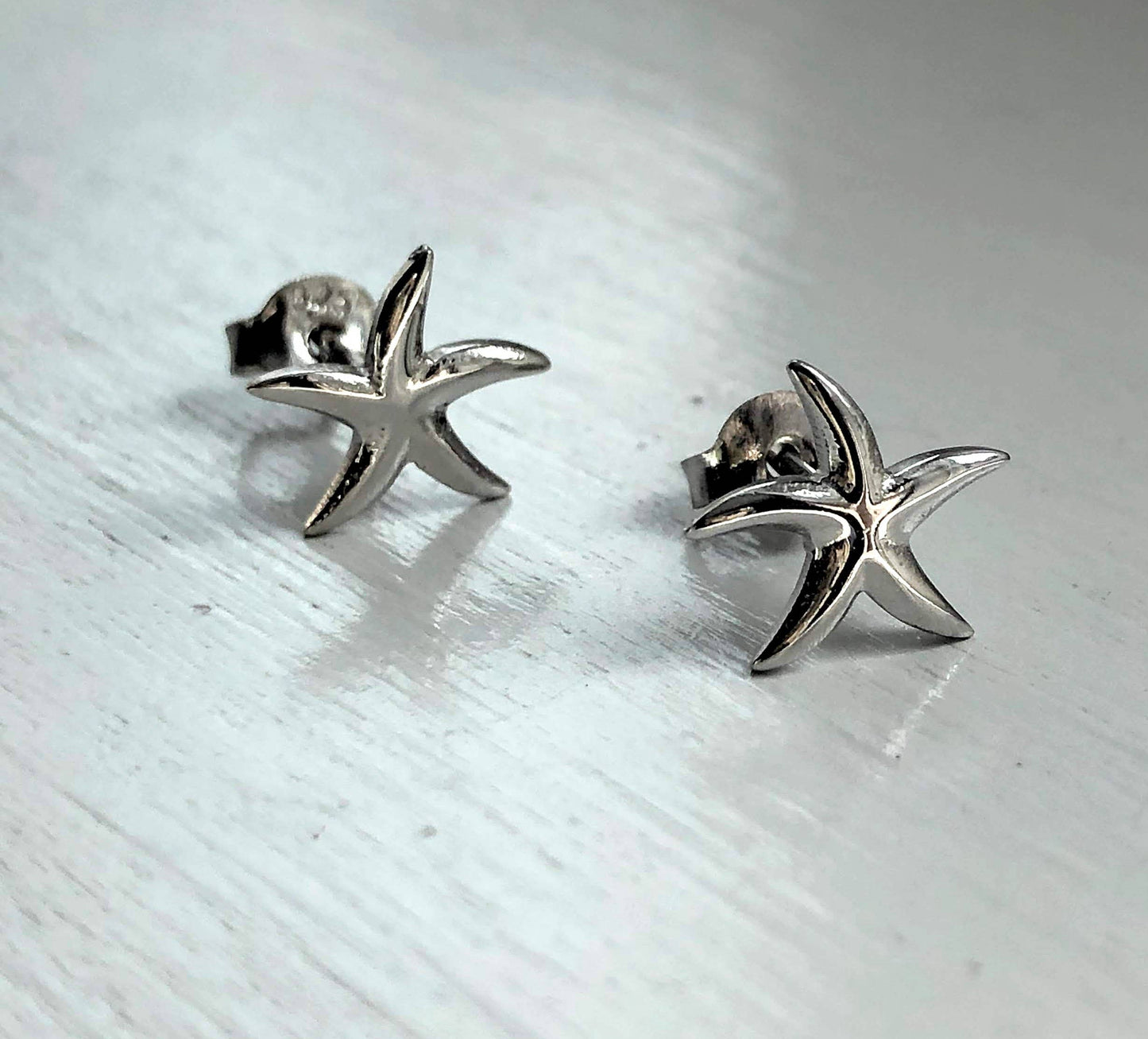 Fishgirl Designs - Sterling Silver Starfish Earrings