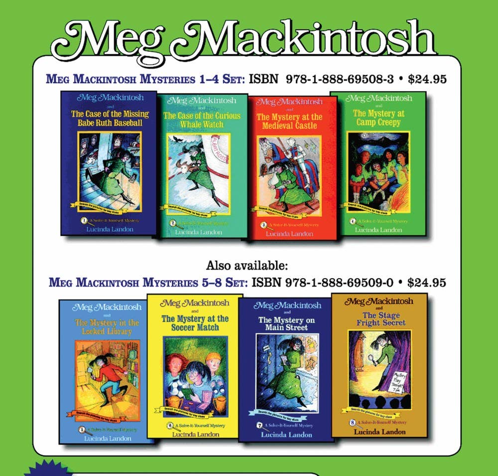 Independent Publishers Group - Meg Mackintosh Mysteries Set:  Books 5-8