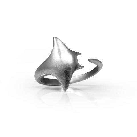 Cape Clasp - Manta Ray Ring