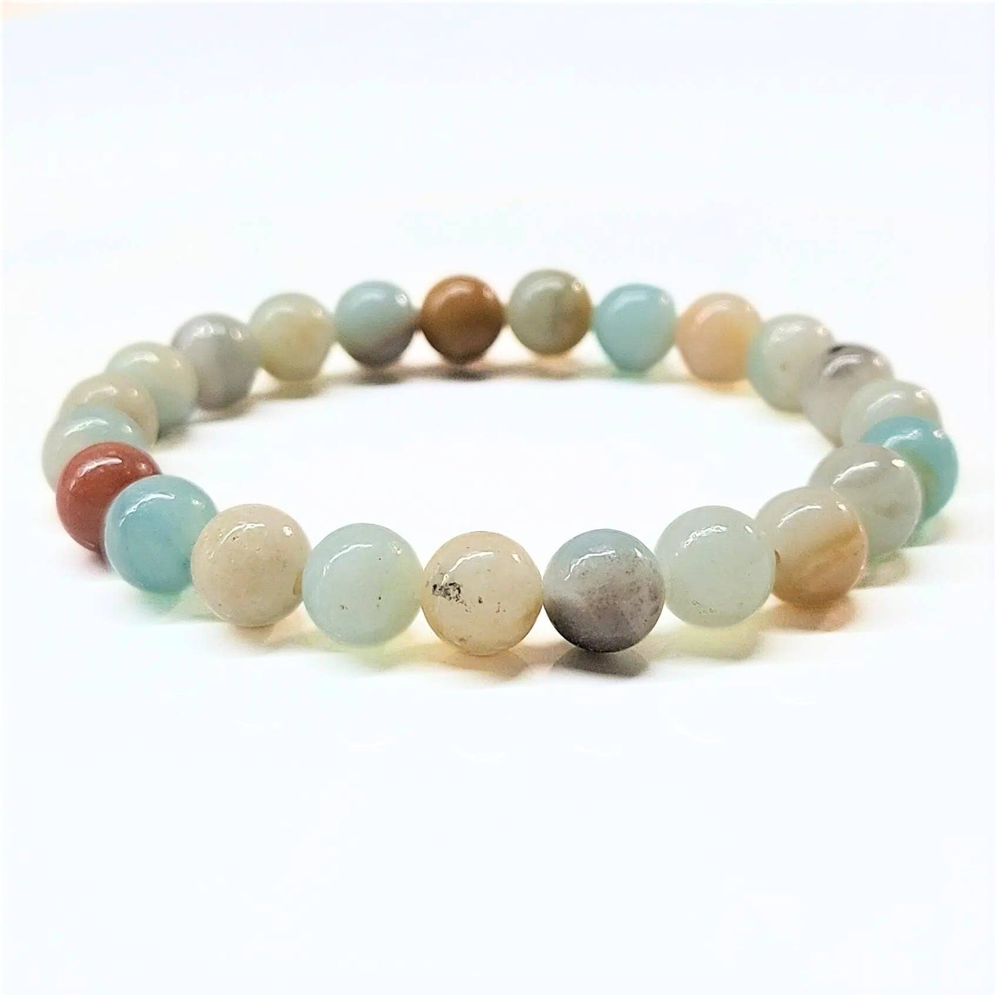 The Healing Sanctuary - Amazonite Beaded Bracelet 8mm