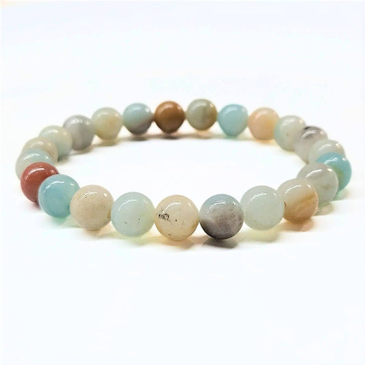The Healing Sanctuary - Amazonite Beaded Bracelet 8mm