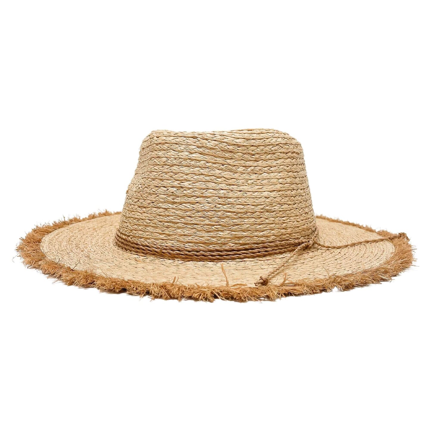 American Hat Makers - Catalina - Straw Sun Hat-Fashion