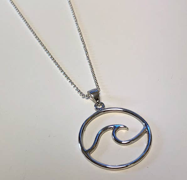 Fishgirl Designs - Open Wave Necklace