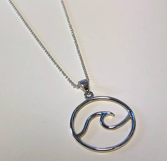 Fishgirl Designs - Open Wave Necklace