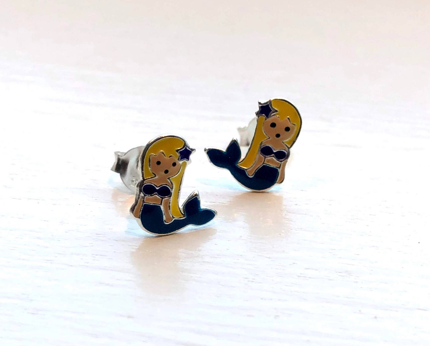 Fishgirl Designs - Sterling Silver Mermaid Earring
