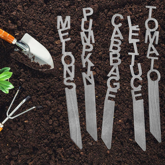 Rusted Orange Craftworks Co. - SPELL IT OUT CUSTOM METAL GARDEN MARKERS