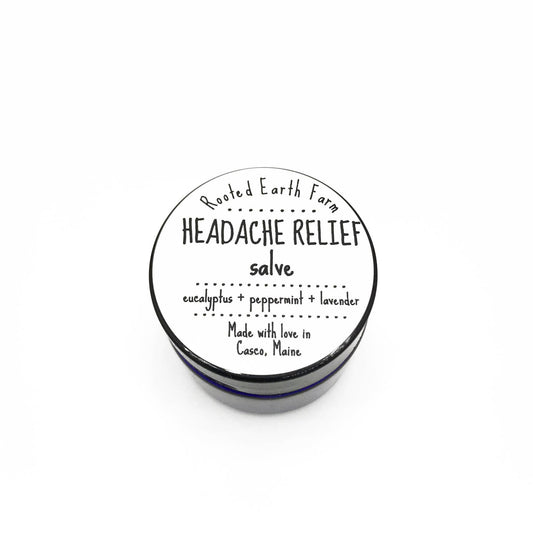Rooted Earth Farm + Apothecary - Headache Relief Salve - 4 Size Options