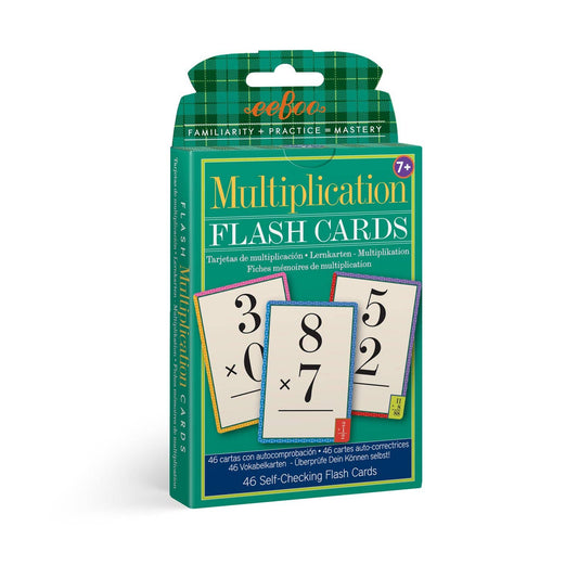eeBoo - Flash Cards Multiplication