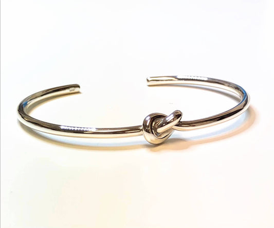 Fishgirl Designs - Sterling Silver Knot Cuff