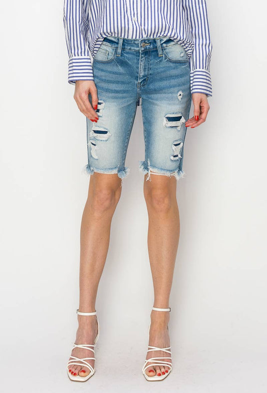 ARTEMIS VINTAGE - REGULAR & PLUS SIZE - MID RISE BERMUDA