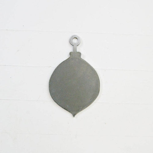 Rusted Orange Craftworks Co. - 4" METAL CHRISTMAS ORNAMENTS