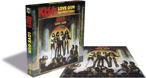 AQUARIUS, GAMAGO, ICUP, & ROCK SAWS by NMR Brands - KISS Love Gun (500 Piece Jigsaw Puzzle)