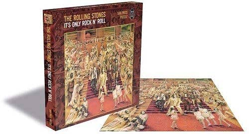 AQUARIUS, GAMAGO, ICUP, & ROCK SAWS by NMR Brands - Rolling Stones It's Only Rock 'N Roll (500 Piece Jigsaw Puzz