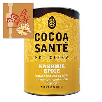 Harbor Sweets - Hot Cocoa Mix Tins -  Kashmir Spice 10oz (6 tins / case)
