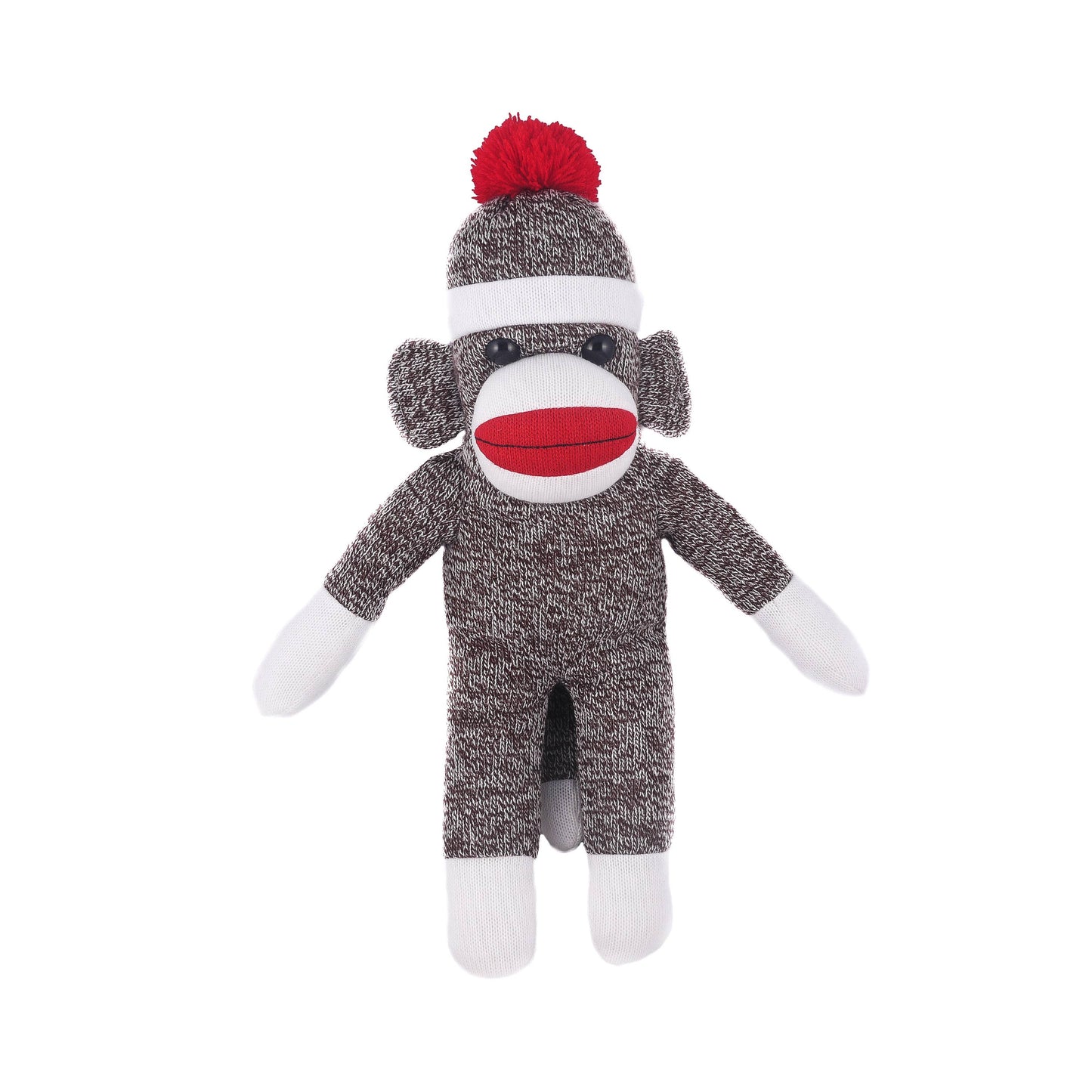 Plushland - Sock Monkey Original Bean Bag animal 10"