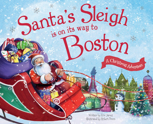 Sourcebooks - Santa's Sleigh Is on Its Way to Boston (HC)