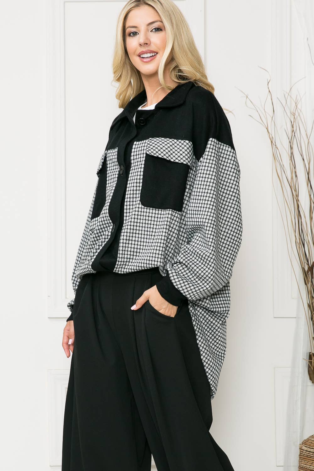 Orange Farm Clothing - Gingham Shacket