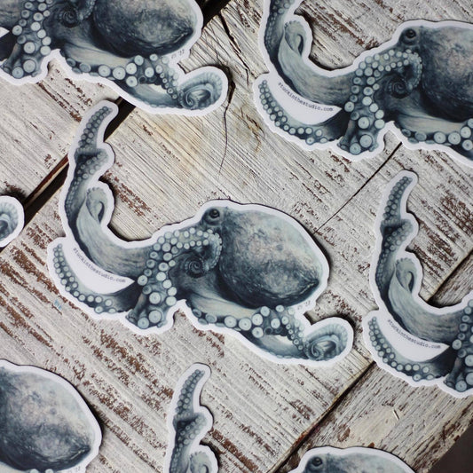 stück in the studio - octopus - sticker
