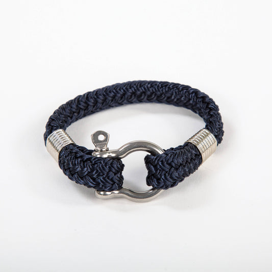 Patsy Kane | Nautical - Bosun Bracelet - Stainless Steel Shackle