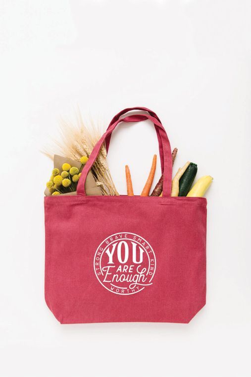 You Are Enough Tote Bag