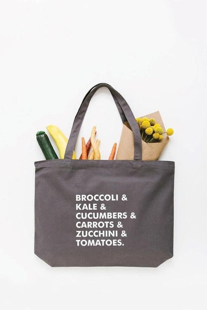 Veggie List Tote Bag