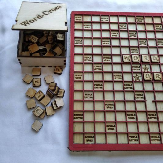 Toy Maker of Lunenburg - Word-Cross Game Made from Plywood
