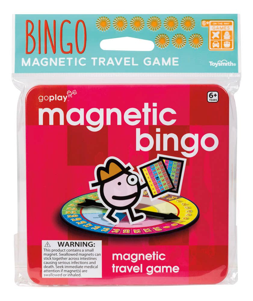 Toysmith - Goplay Magnetic Bingo Travel Game