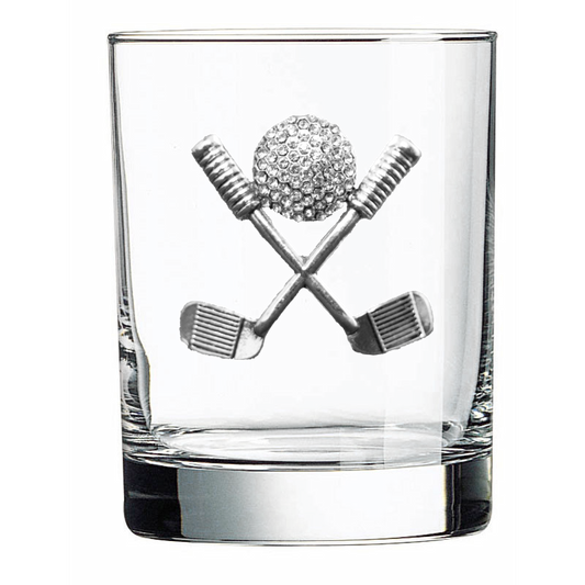 The Queens' Jewels® - Golf Clubs Jeweled Double Old Fashioned