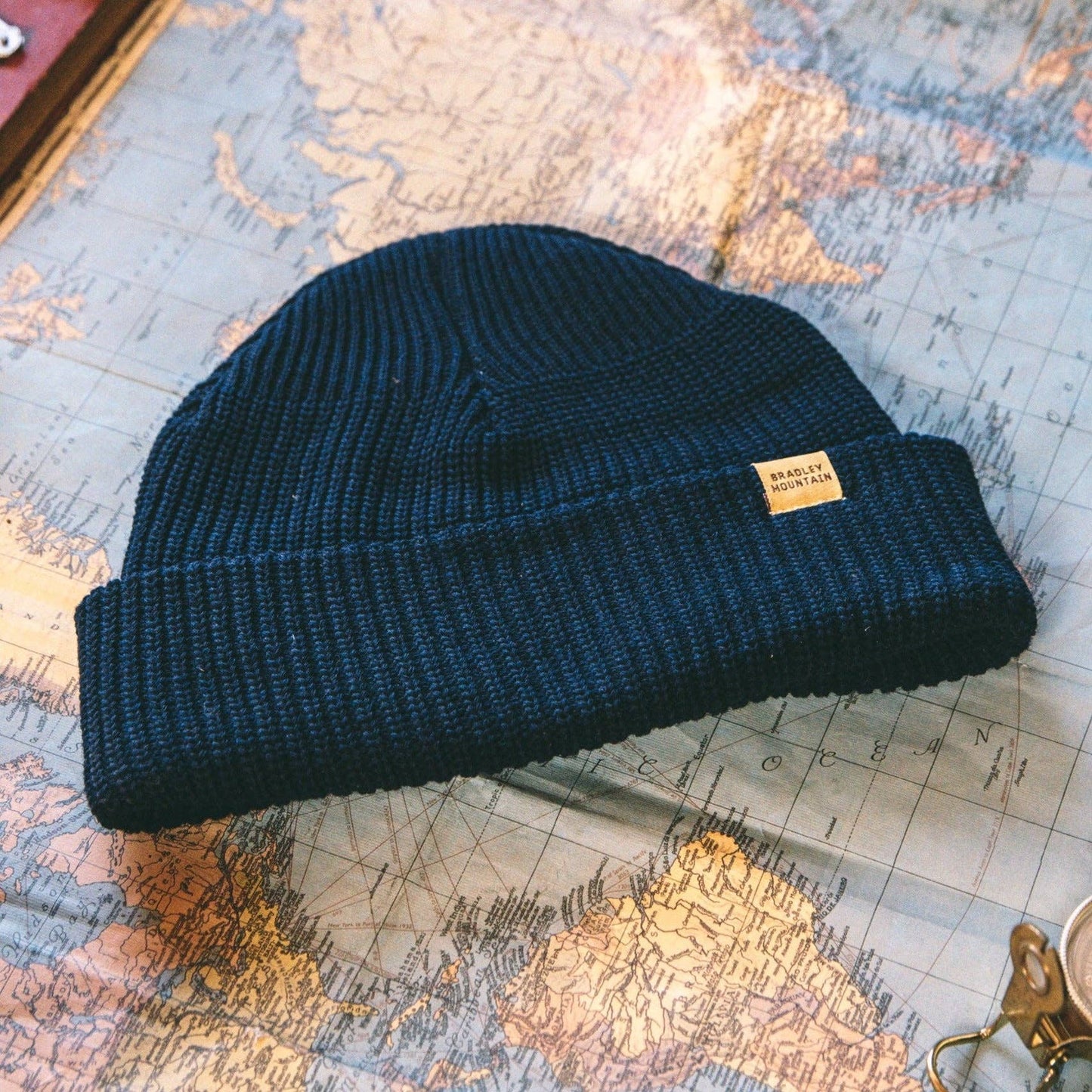 Bradley Mountain - Wool Watch Cap - Navy